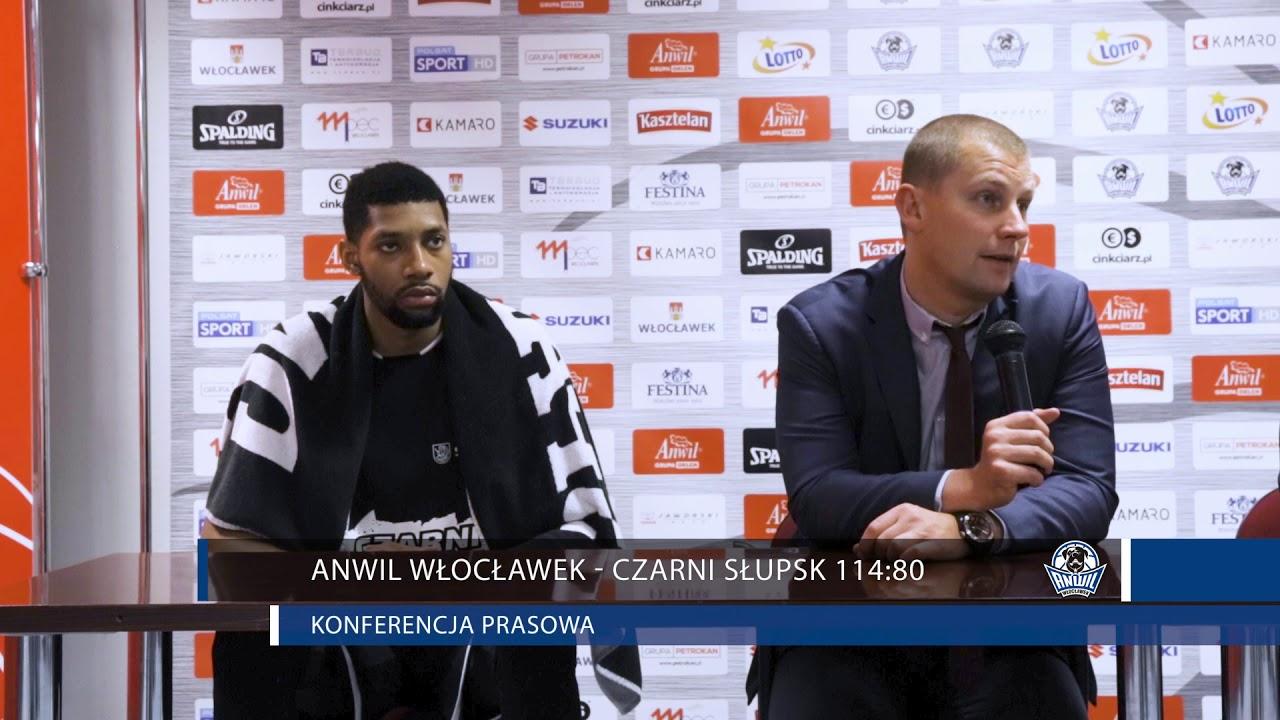 Anwil Włocławek - Czarni Słupsk 114:80 | konferencja prasowa