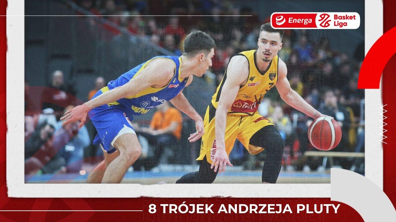 Osiem trójek Andrzeja Pluty! #EnergaBasketLiga #PLKPL