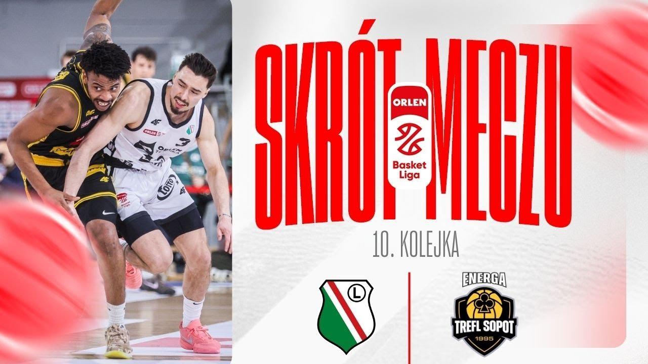 SKRÓT | Legia - Energa Trefl | 10. kolejka