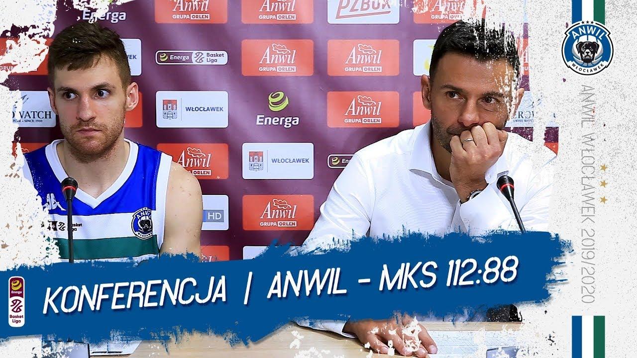 Konferencja prasowa | Anwil Włocławek - MKS Dąbrowa Górnicza 112:88