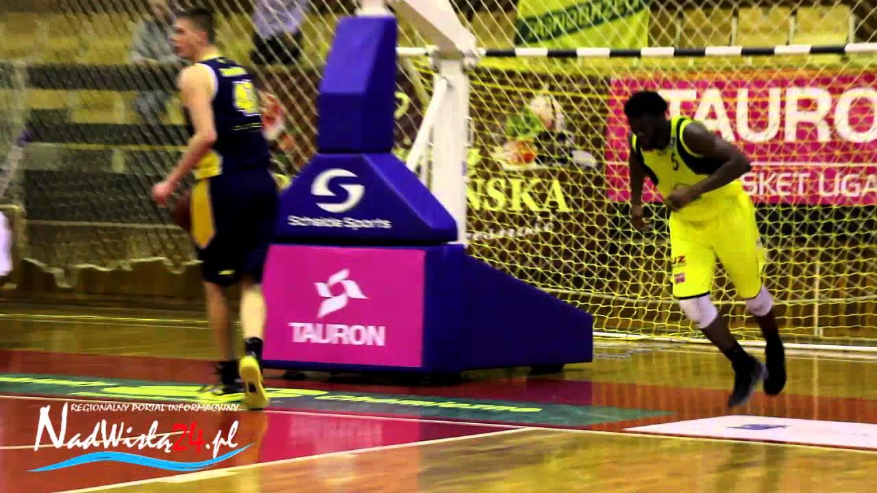 Siarka Tarnobrzeg-Asseco Gdynia 78:80 (22:17, 19:24, 18:26, 19:13), 09.01.2016HD