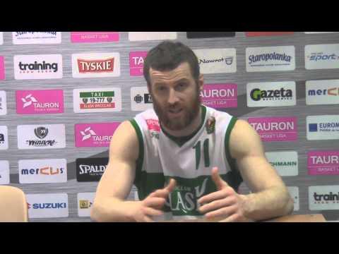 Śląsk Wrocław - Turów Zgorzelec - Jakub Dłoniak w wywiadzie pomeczowym