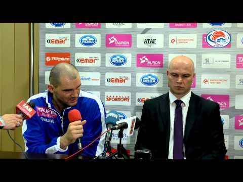 Rosa TV: Konferencja prasowa po meczu ROSA Radom - Stelmet Zielona Góra 65:72  PLAY-OFF