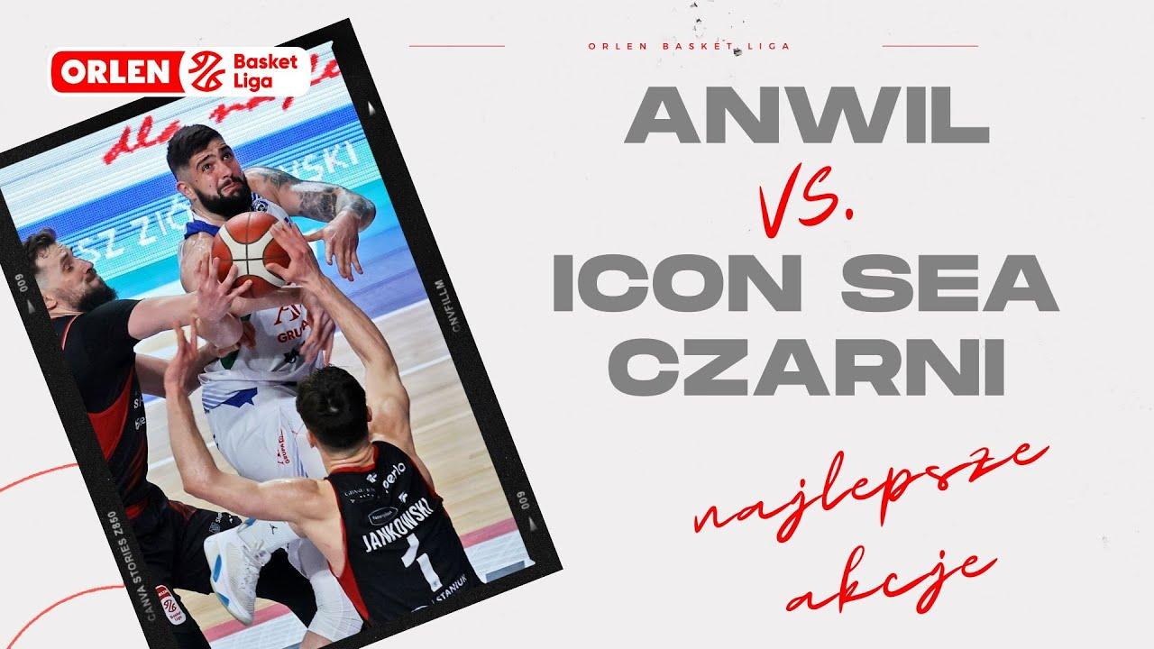 Anwil - Icon Sea Czarni - najlepsze akcje #ORLENBasketLiga #PLKPL