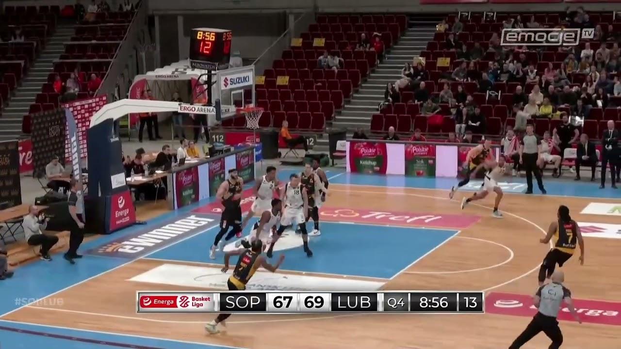 Deandre Davis! GENIALNY blok! #EnergaBasketLiga #PLKPL