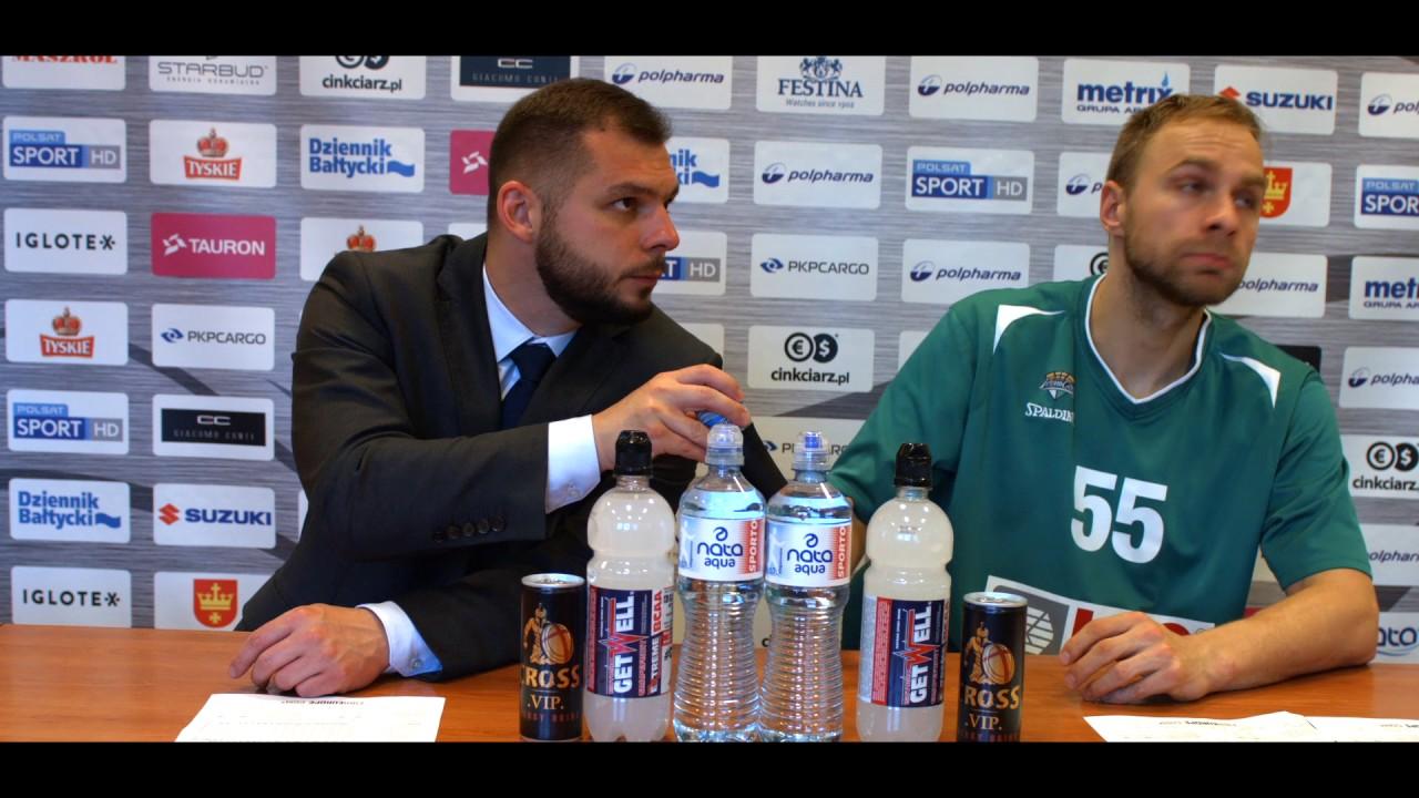 Konferencja prasowa po meczu Polpharma Starogard Gd - Stelmet BC Zielona Góra (Game 4 )