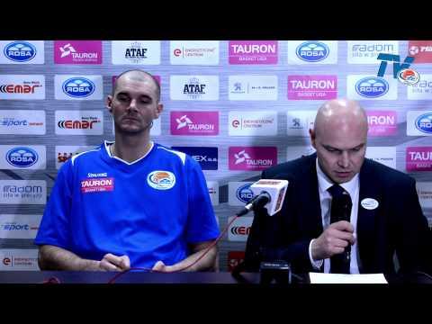 Rosa TV: Konferencja prasowa po meczu Rosa Radom - Asseco Gdynia 80:72 - 05.12.2014