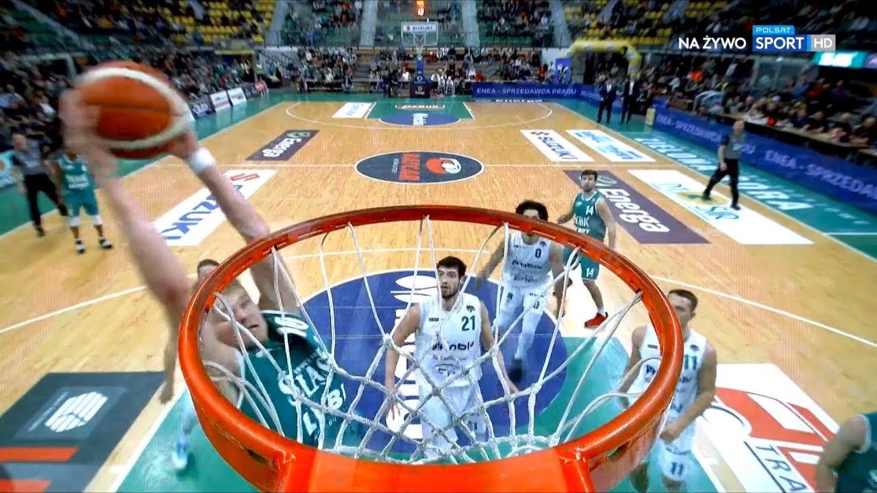 Łączyński do Humphrey'a nad kosz! #EnergaBasketLiga #PLKPL