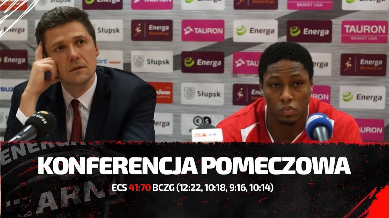 Konferencja pomeczowa: ENERGA CZARNI Słupsk 41:70 Stelmet BC Zielona Góra