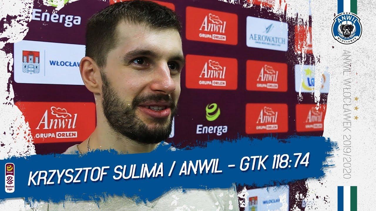 Krzysztof Sulima | Anwil Włocławek - GTK Gliwice 118:74