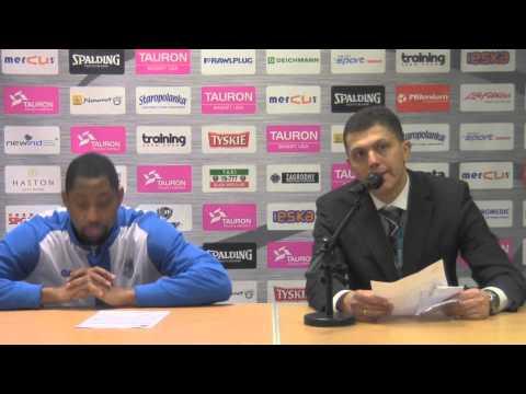 Śląsk Wrocław - Anwil Włocławek - Konferencja prasowa