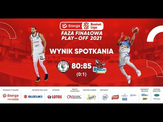 Konferencja prasowa 1 Półfinał Play Off 2021 - LEGIA Warszawa - Arged BMSLAM Stal Ostrów Wlkp.