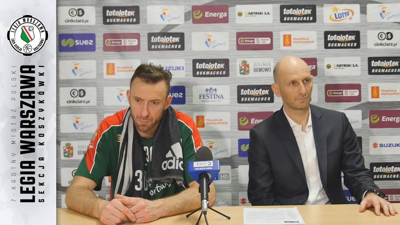 Konferencja prasowa po meczu Legia Warszawa vs TBV Start Lublin