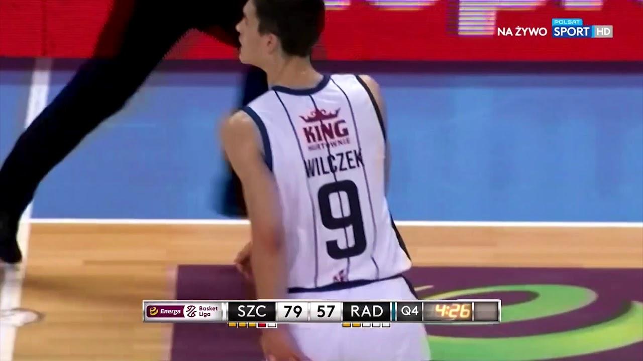 Dominik Wilczek - 15 punktów w debiucie! #EnergaBasketLiga #PLKPL