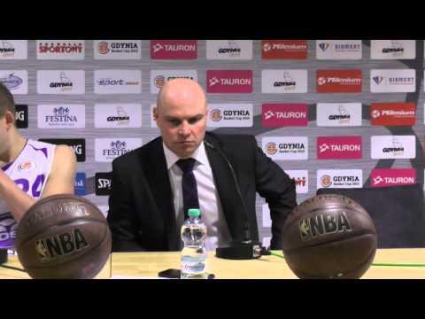 Finał Gdynia Basket Cup 2015 - konferencja Rosa Radom