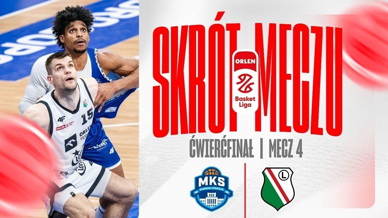 SKRÓT | MKS - Legia | 4. mecz 1/4 play-off