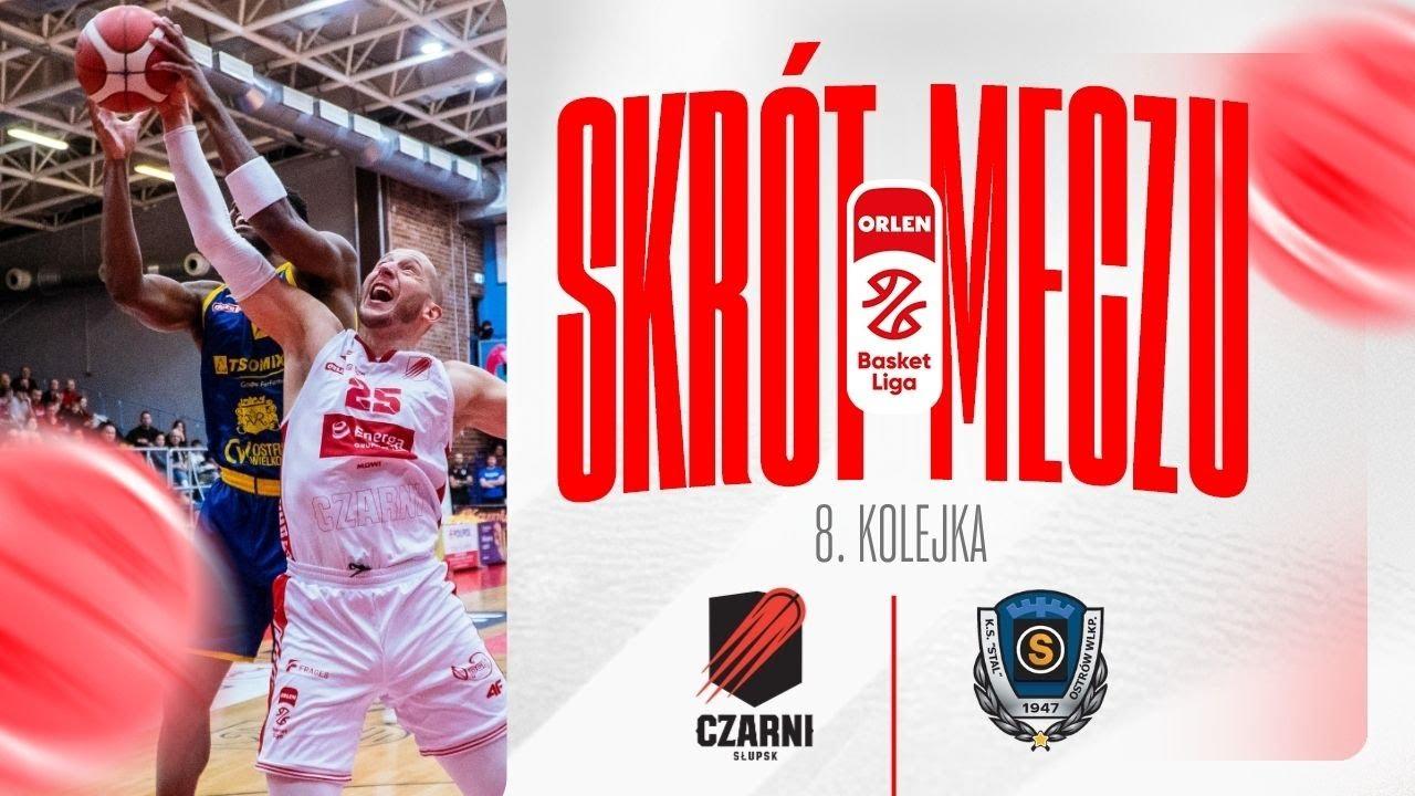 SKRÓT | Energa Czarni - Tasomix Rosiek Stal | 8. kolejka