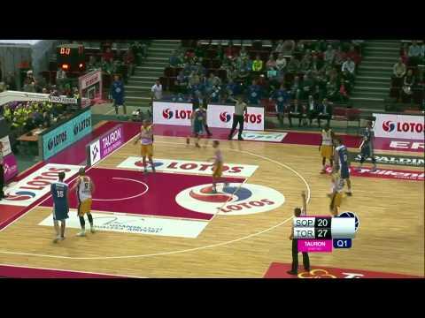 Jarosław Zyskowski - buzzer beater! - Polski Cukier Toruń