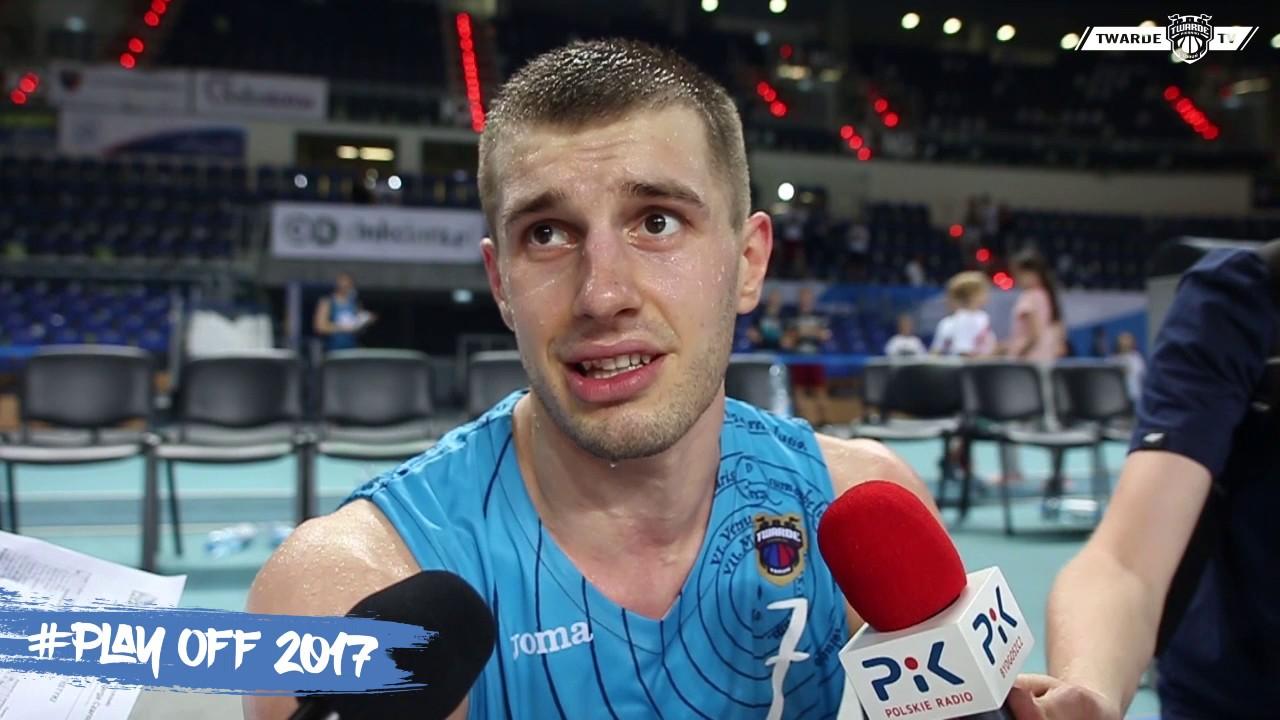 Krzysztof Sulima po meczu z Energą Czarnymi Słupsk | #PlayOff2017 mecz 2