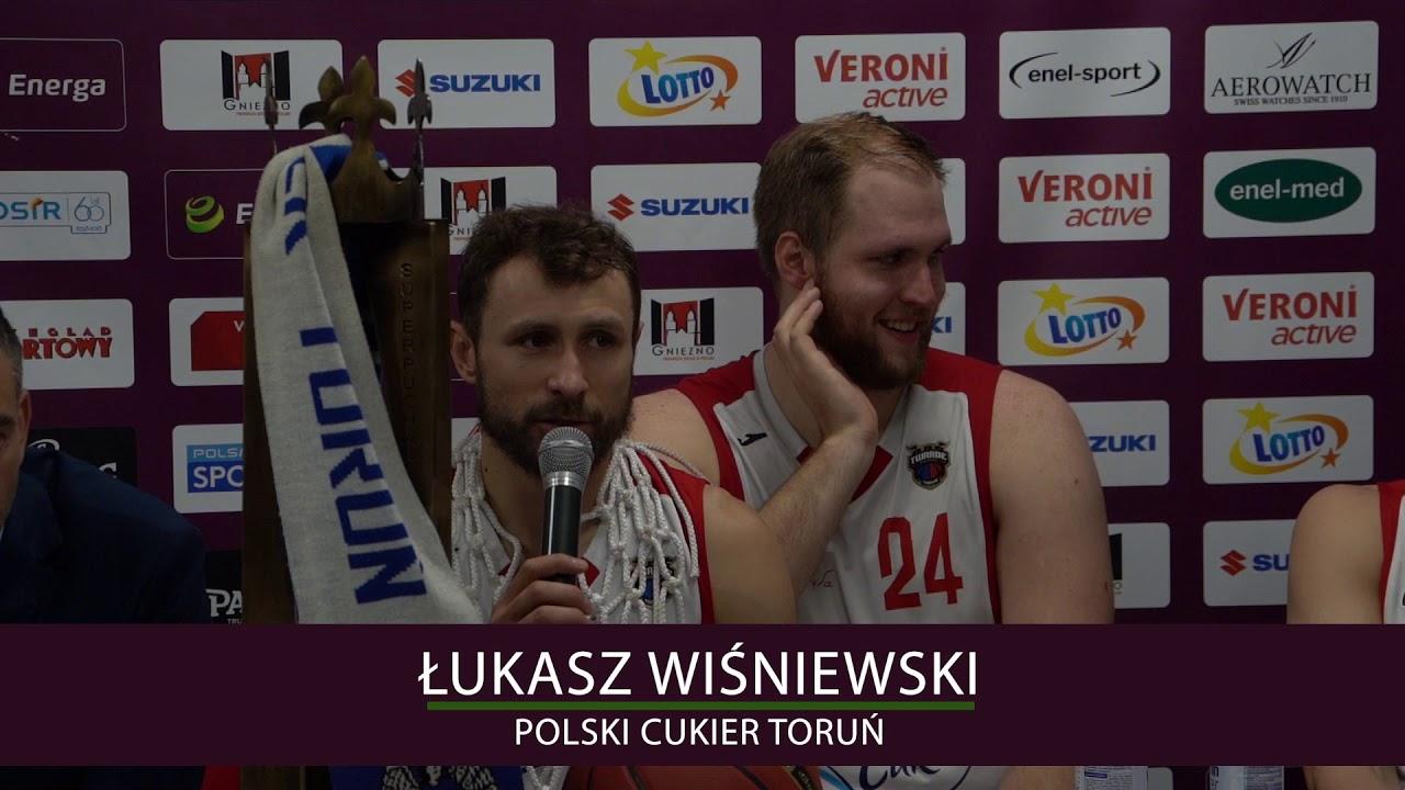 Polski Cukier Toruń - konferencja prasowa po Lotto Superpucharze Polski