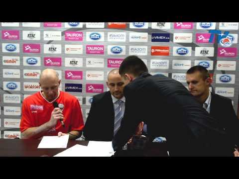 Rosa TV: Konferencja prasowa po meczu  Rosa Radom - Wikana Start Lublin 75:50 -  07.11.2014