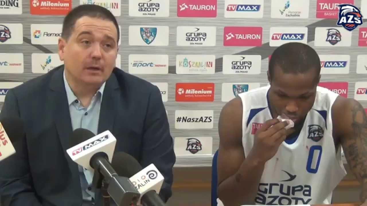 Konferencja prasowa po meczu, AZS Koszalin - Anwil Włocławek 75:68, 15.11.2015