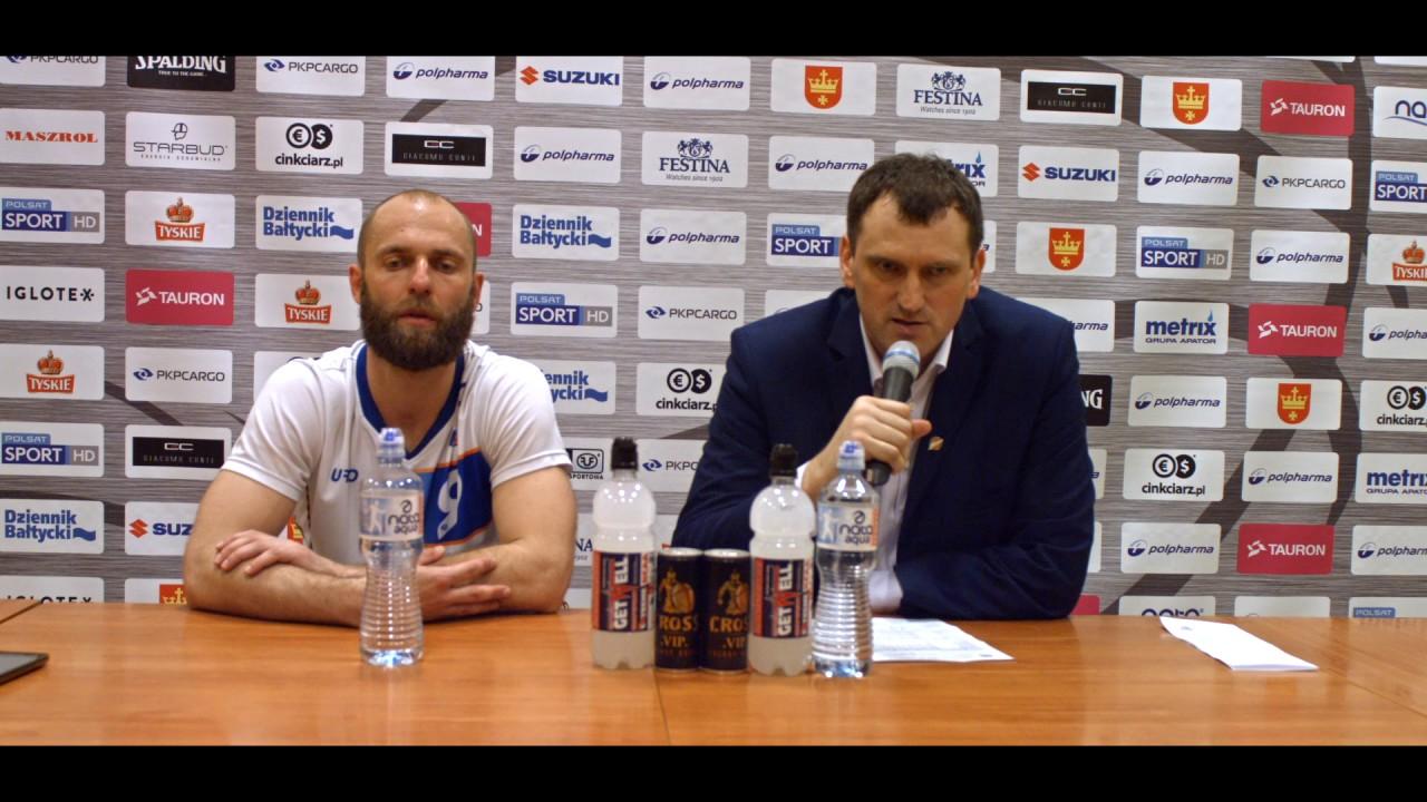 Konferencja prasowa po meczu Polpharma - Stelmet BC  game 3