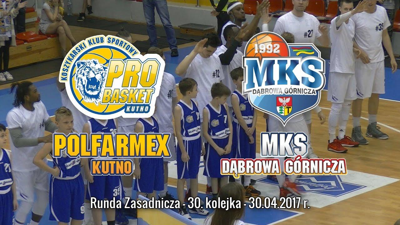 Skrót meczu Polfarmex Kutno - MKS Dąbrowa Górnicza - 30.04.2017