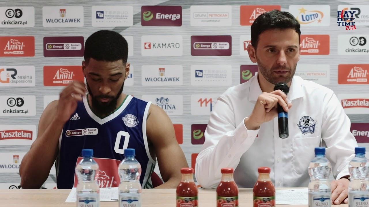 Anwil Włocławek - Stelmet Enea BC Zielona Góra 74:90 | Konferencja prasowa