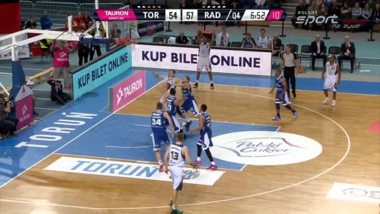 Świetne wejście pod kosz Michała Michalaka #TBLPL