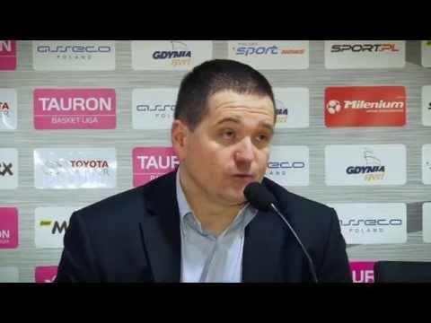 Konferencja prasowa; Asseco Gdynia vs.PGE Turów Zgorzelec