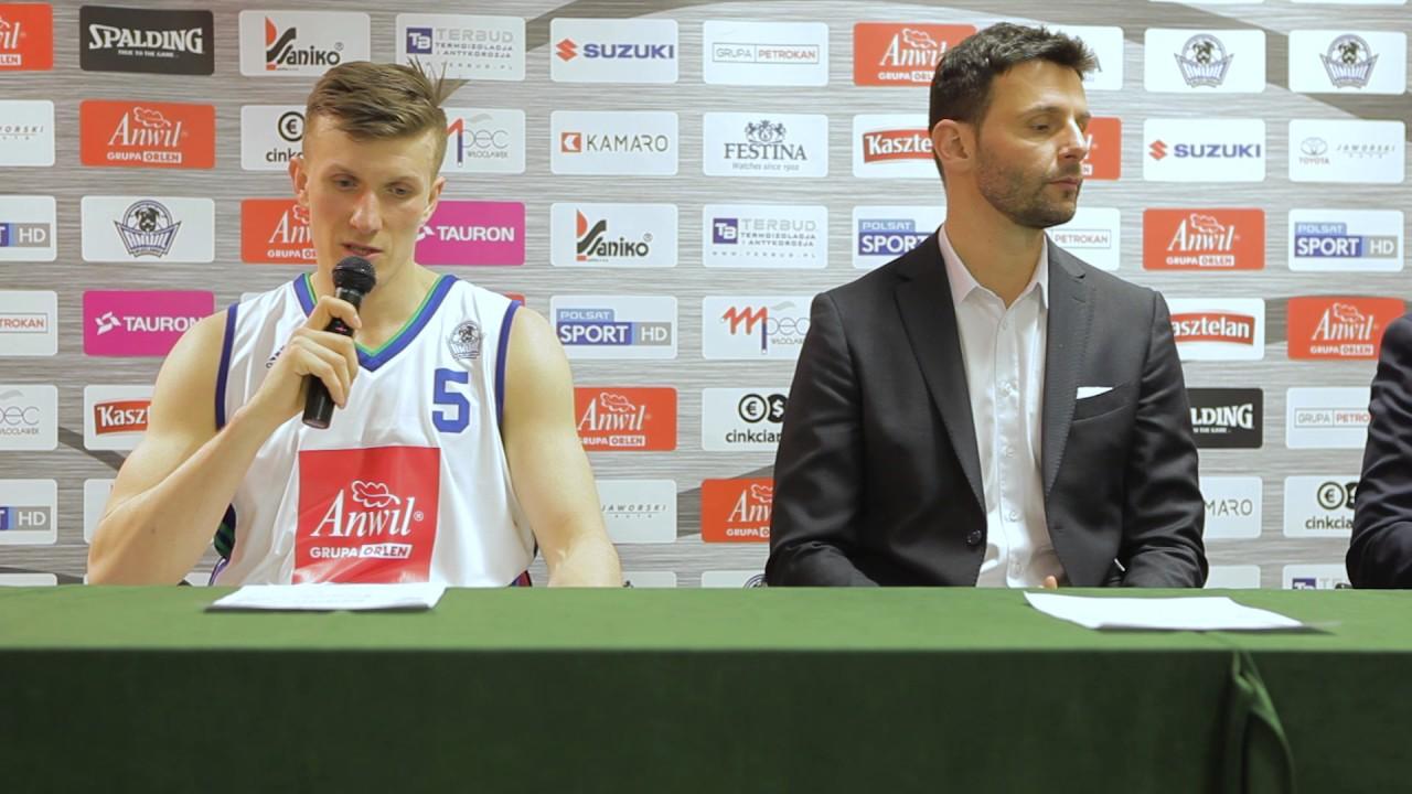 Anwil Włocławek - Siarka Tarnobrzeg 89:60 | Konferencja prasowa