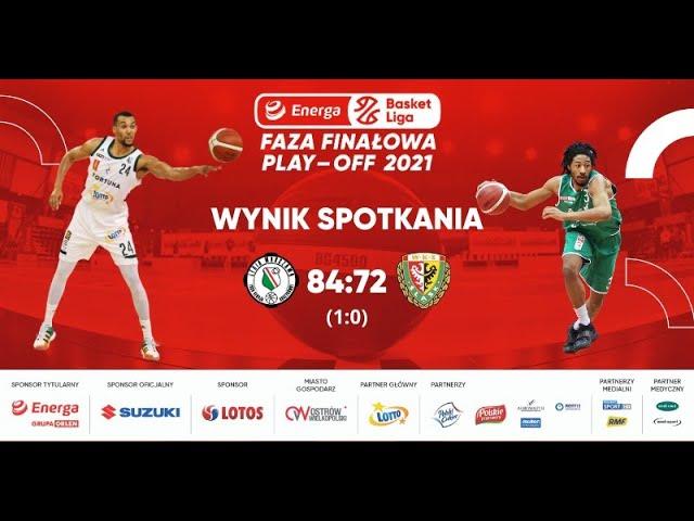 Konferencja prasowa I MECZ O 3 MIEJSCE Finał Play Off 2021 - LEGIA Warszawa - WKS Śląsk Wrocław