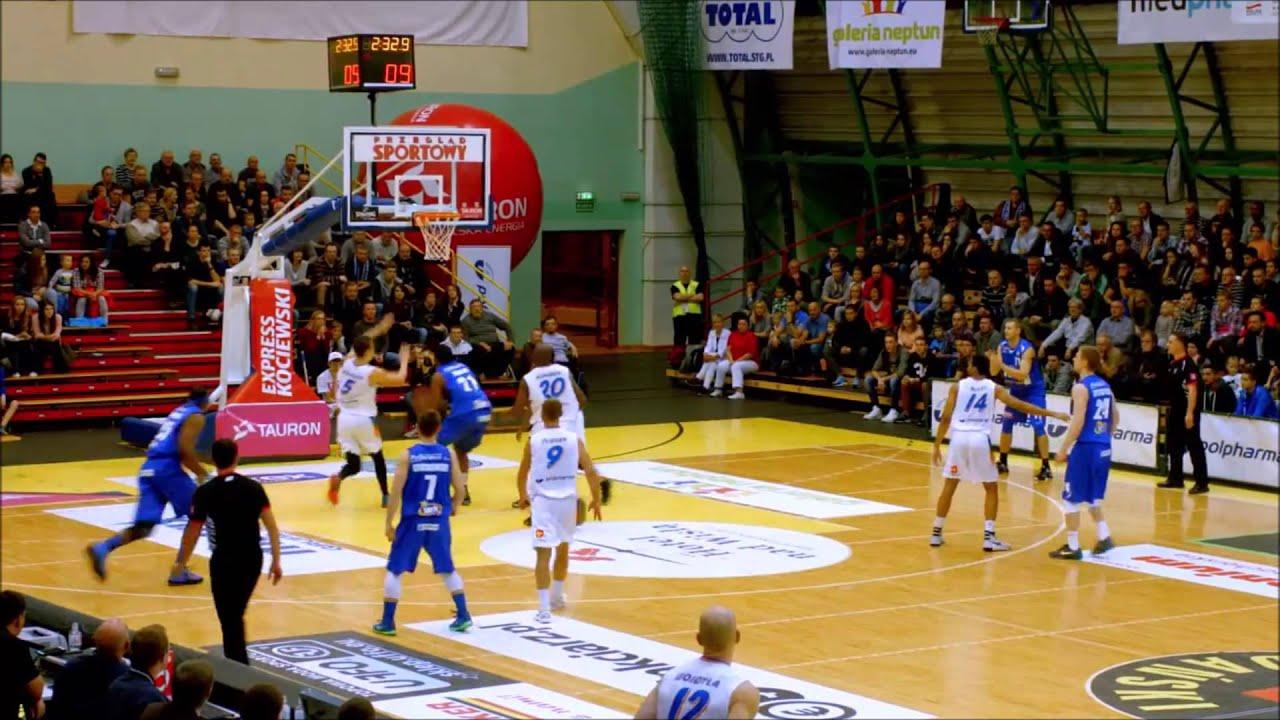 Michael Fraser  - efektowny wsad i blok!