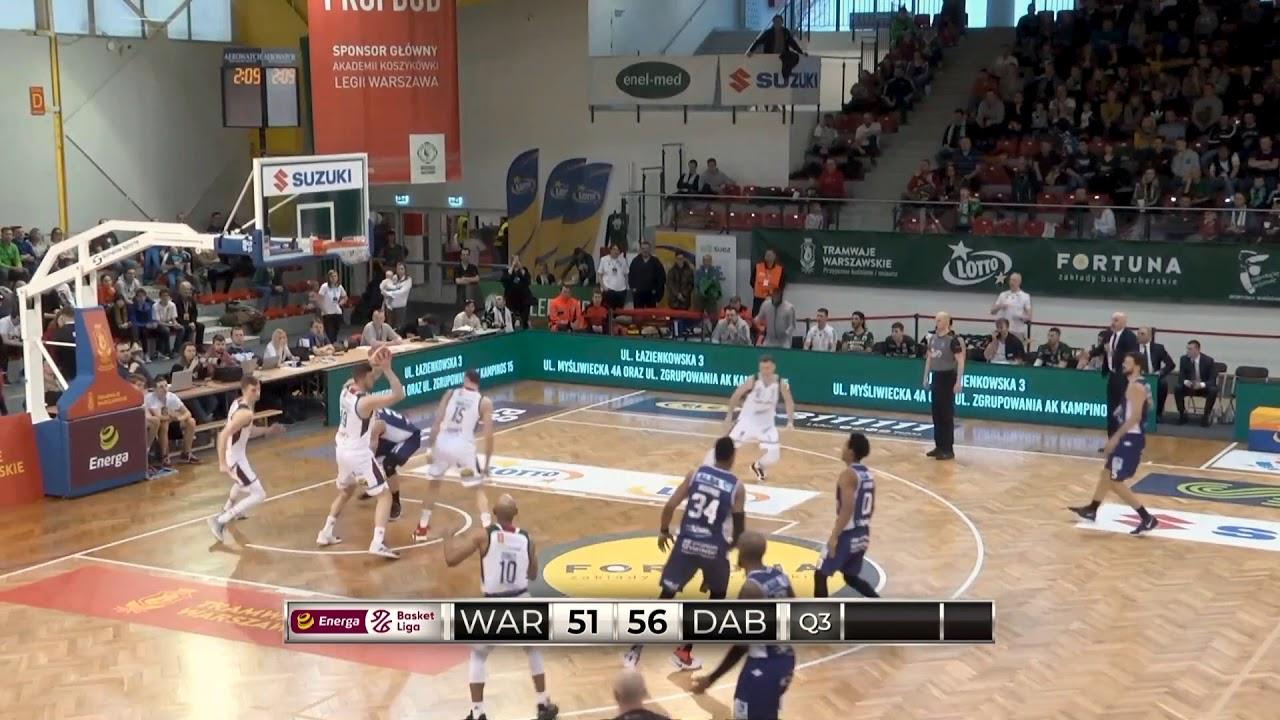 Adam Linowski blokuje WSAD! #EnergaBasketLiga #PLKPL