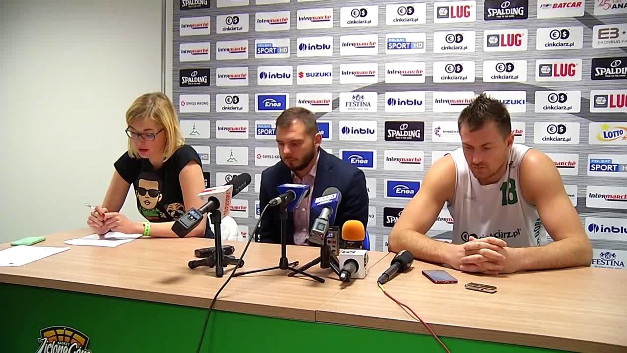 Stelmet BC Zielona Góra - PGE Turów Zgorzelec 102:64 | Konferencja prasowa