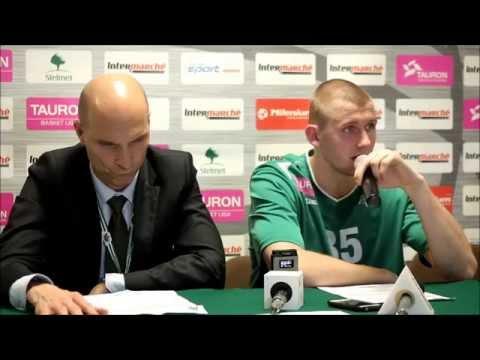 Stelmet vs King Wilki (konferencja prasowa)