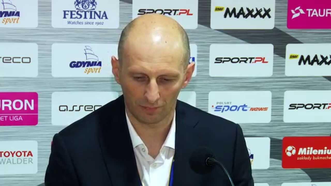 Asseco Gdynia vs. Polfarmex Kutno - konferencja prasowa