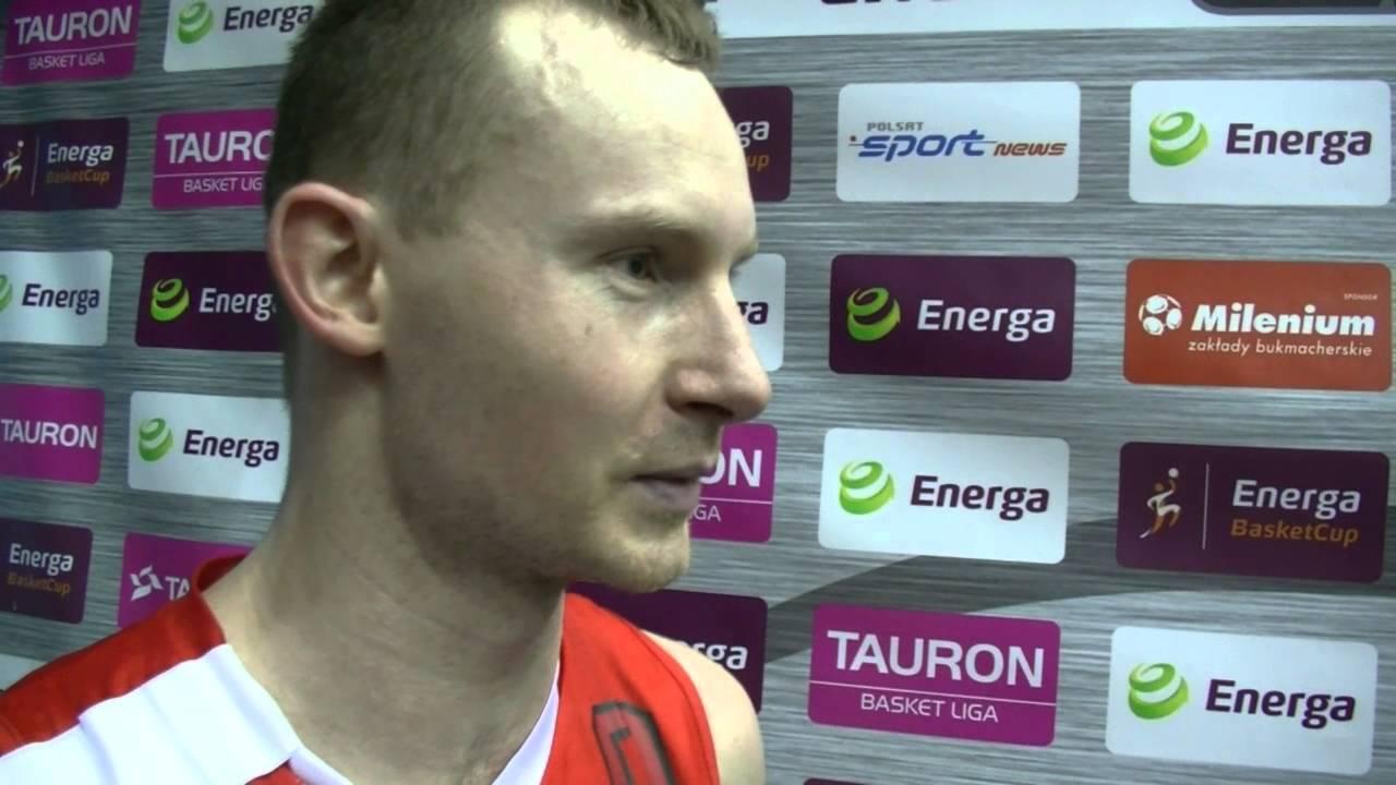 Zawodnicy po meczu: ENERGA CZARNI Słupsk 87:84 Polfarmex Kutno