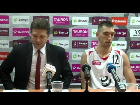 KONFERENCJA PO MECZU: ENERGA CZARNI Słupsk 80:66 Trefl Sopot