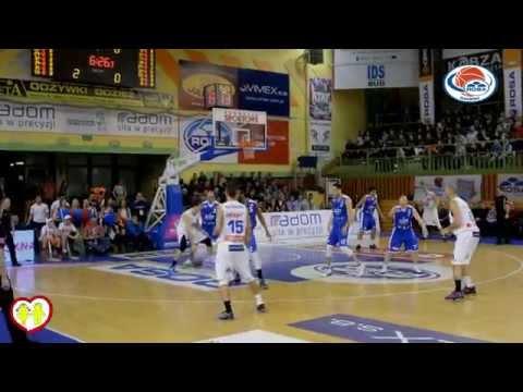 Rosa TV: Skrót meczu ROSA Radom - AZS Koszalin 81:85 - 20.03.2015