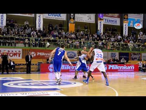 Rosa TV: Skrót meczu ROSA Radom - Polski Cukier Toruń 76:73 - 24.01.2015