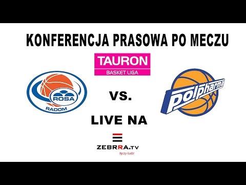 Konferencja prasowa po meczu ROSA Radom vs Polpharma Starogard Gdański