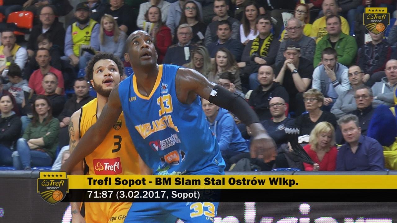 Trefl Sopot - BM Slam Stal Ostrów Wlkp. 71:87 | Trefl Sopot