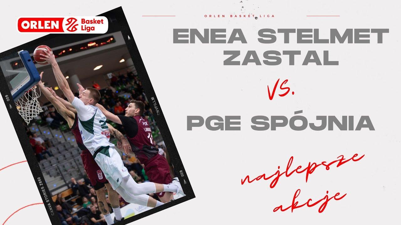 Enea Stelmet Zastal - PGE Spójnia - najlepsze akcje #ORLENBasketLiga #plkpl