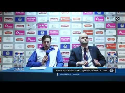 Anwil Włocławek - MKS Dąbrowa Górnicza 77:90 | Konferencja prasowa