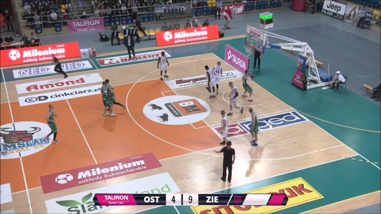 Przemysław Zamojski efektownie asystuje a Mateusz Ponitka kończy akcje wsadem! #TBLPL