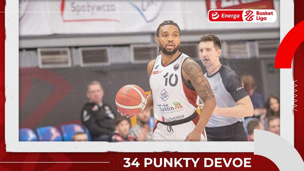 Gabe DeVoe - 34 punkty! #EnergaBasketLiga #PLKPL