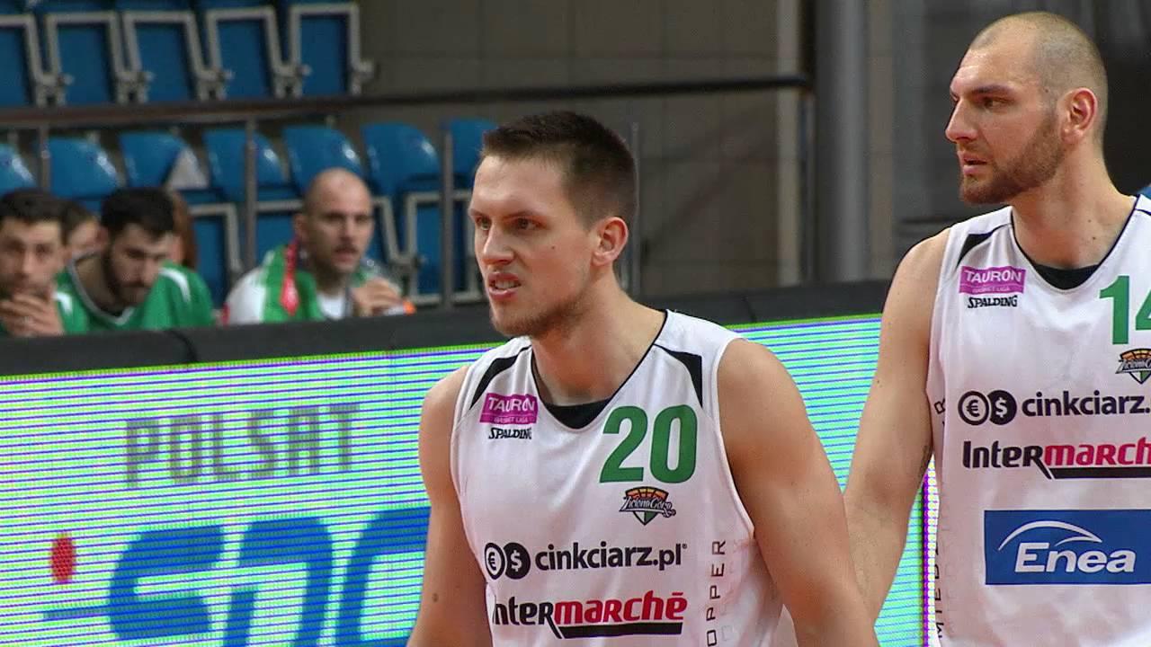 #PucharPLK Stelmet BC Zielona Góra - Anwil Włocławek skrót półfinału