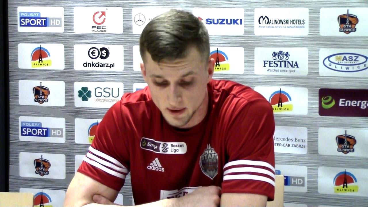 Konferencja po meczu GTK Gliwice - TBV Start Lublin